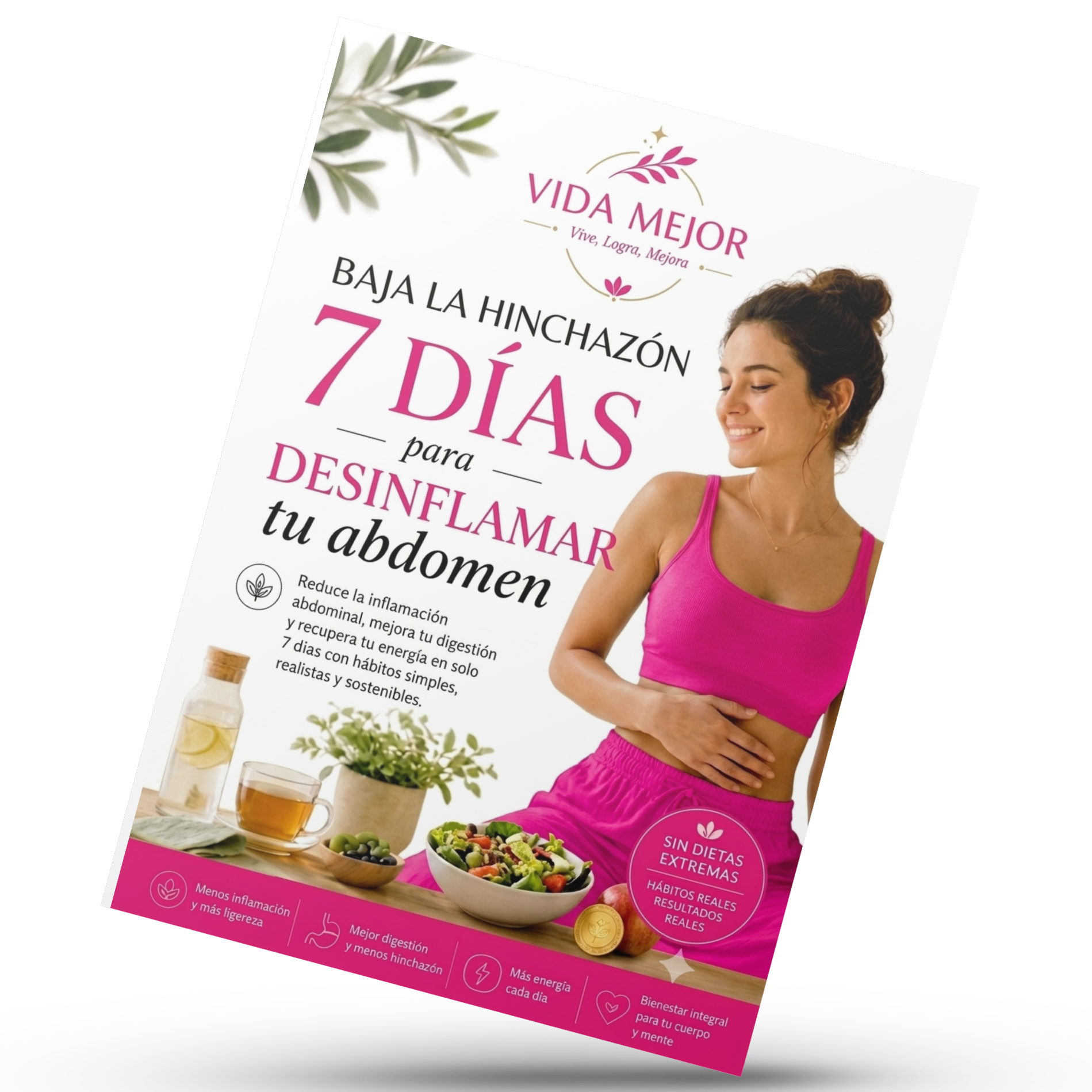 Baja la Hinchazon Abdominal en 7 Dias
